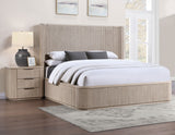 Henry Reeded Warm Tan Bedroom Set by Steve Silver at Eve Furniture