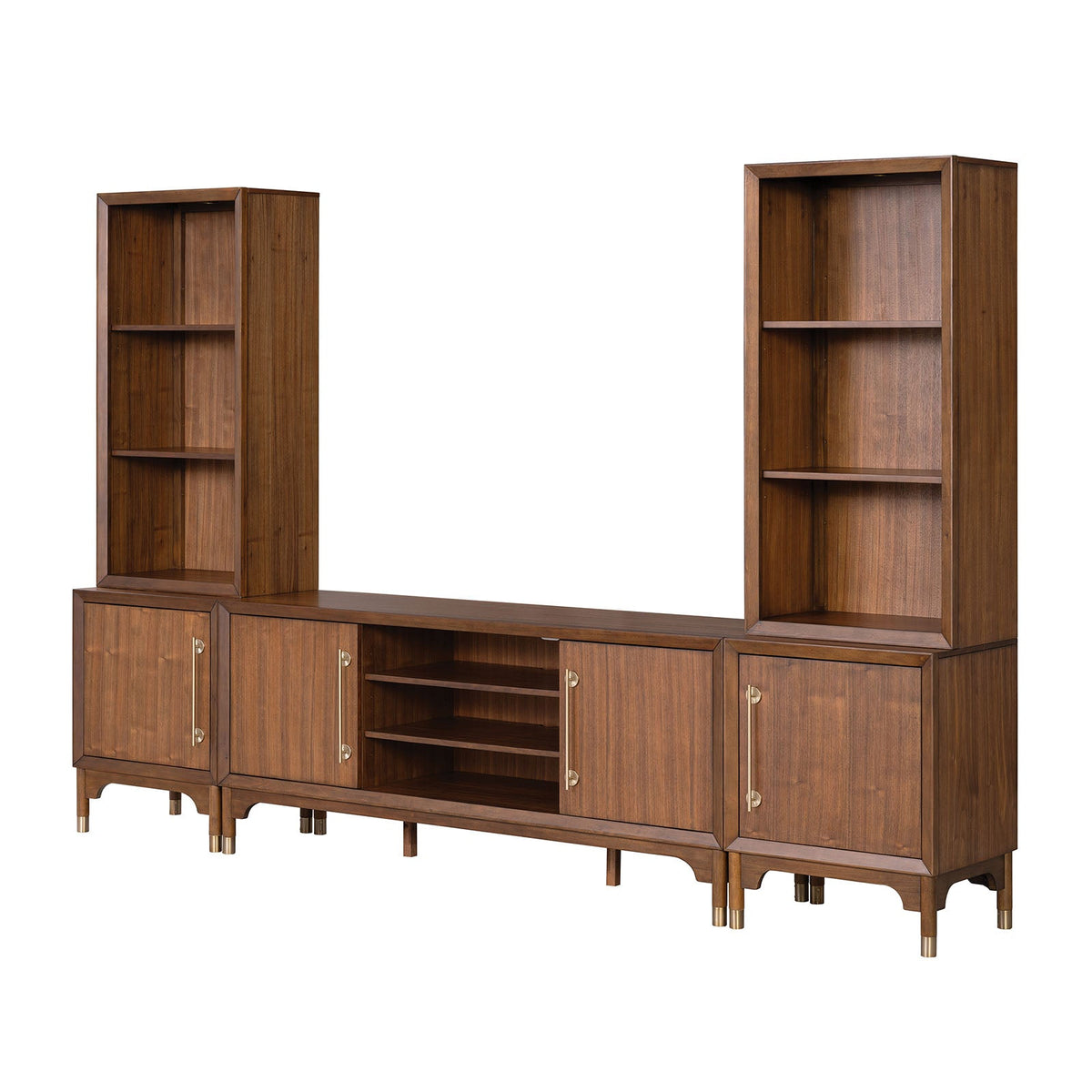Hepburne Walnut Entertainment Center
