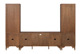 Hepburne Walnut Entertainment Center
