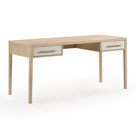 Hera 62'' Natural Washed Executive Desk by TOV Furniture at Eve Furniture