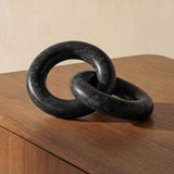 Hera Black Marble Tabletop Decor by Moe's Home at Eve Furniture