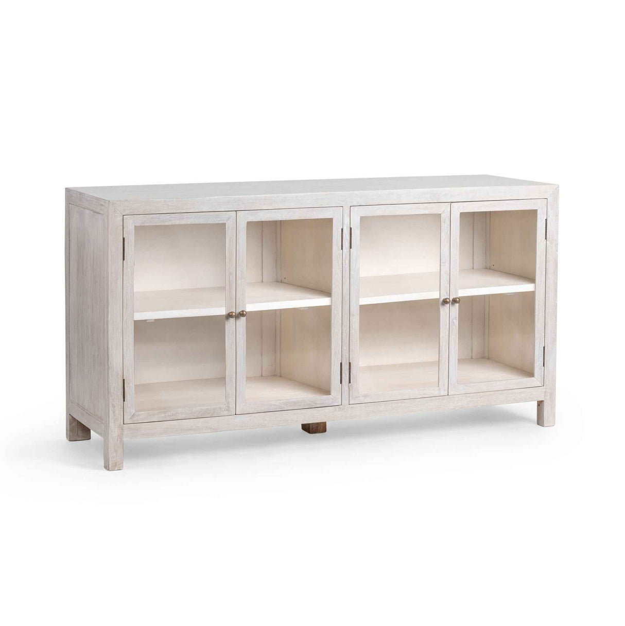 Hera Creamwood 4 Door Buffet by Classic Home at Eve Furniture