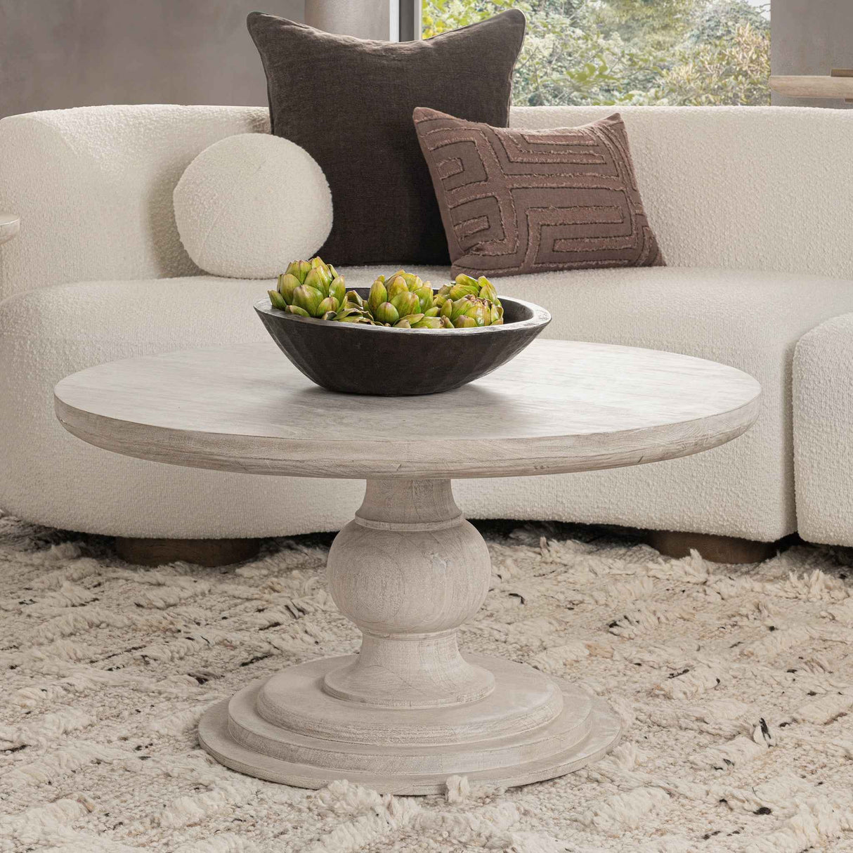 Hera Creamwood Coffee Table by Classic Home at Eve Furniture