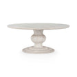 Hera Creamwood Dining Table by Classic Home at Eve Furniture