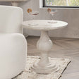 Hera Creamwood End Table by Classic Home at Eve Furniture