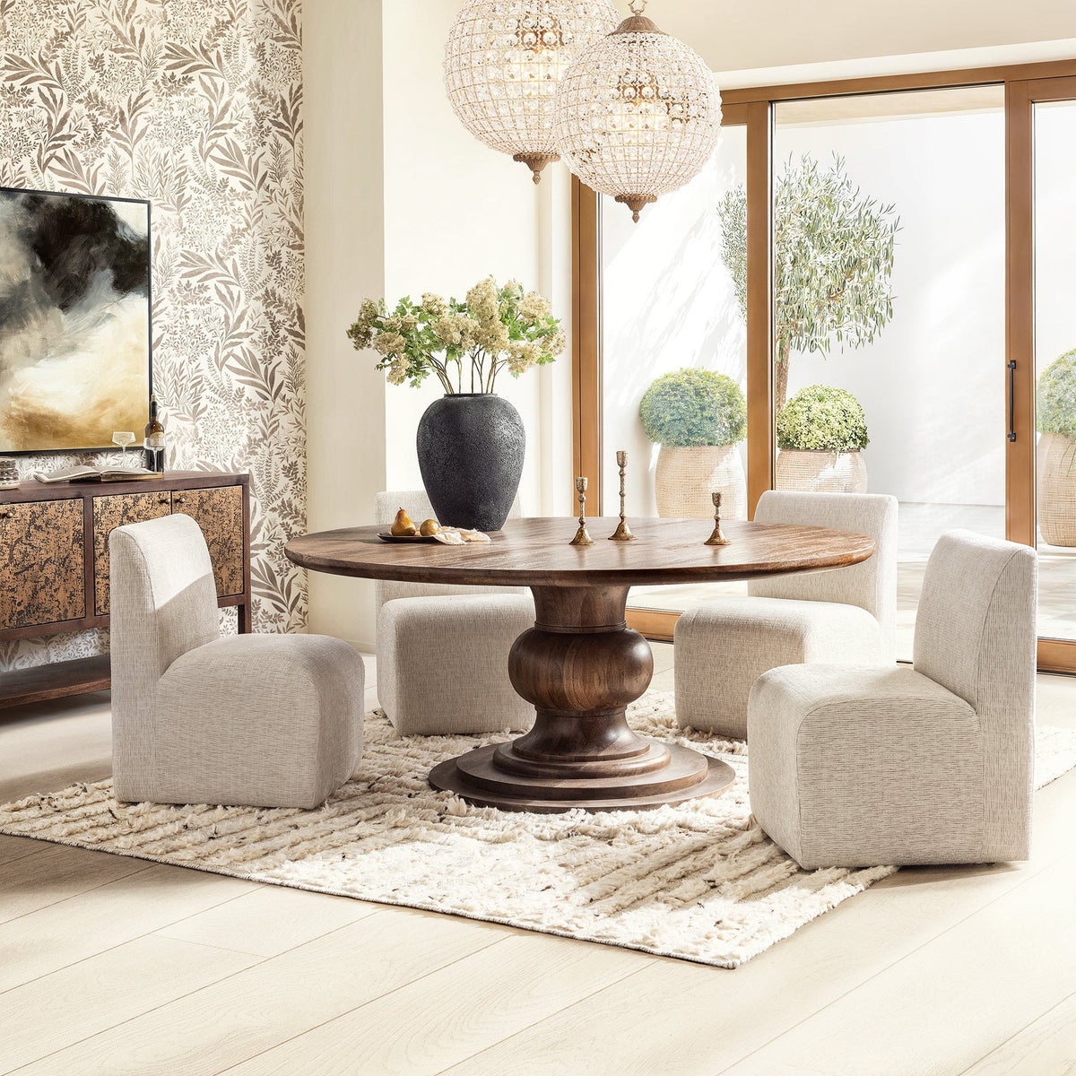 Hera Dining Table by Classic Home at Eve Furniture