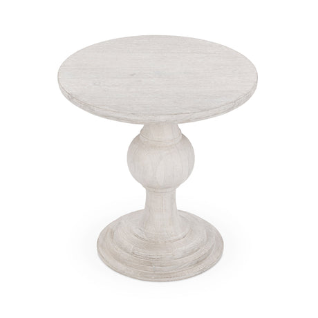 Hera Creamwood 24" End Table by Classic Home at Eve Furniture