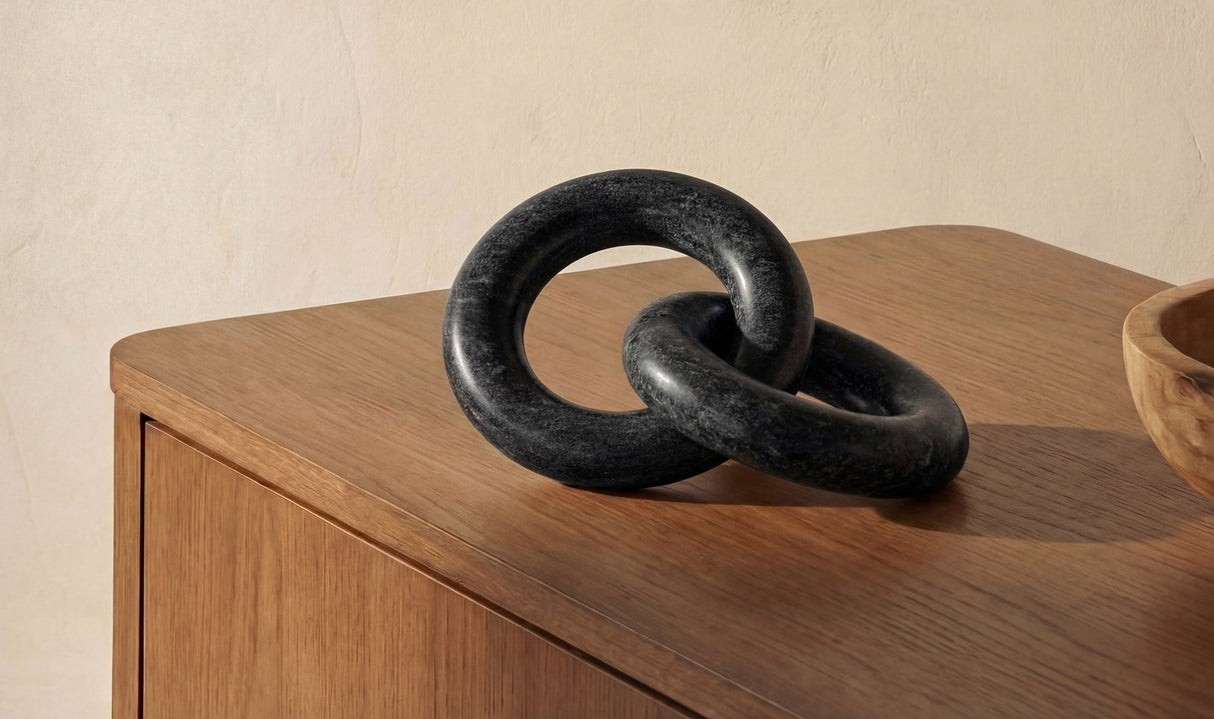 Hera Tabletop Decor Black Marble by Moe's Home at Eve Furniture