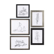 Herb Sketch I,II by Mercana Studio a Hand Embellished Textured Framed Art Print by Mercana at Eve Furniture