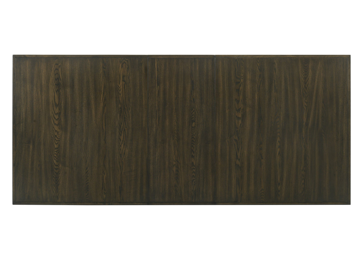 Herbert Espresso and Beige Extendable Dining Set by Crown Mark at Eve Furniture