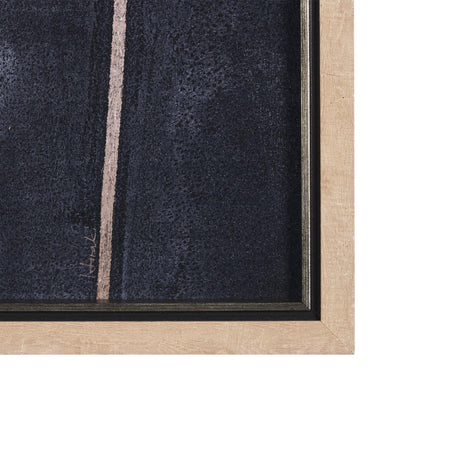 Herbes Hautes Indigo I by Mercana Studio a Hand Embellished Textured Framed Art Print by Mercana at Eve Furniture