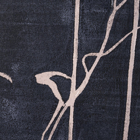 Herbes Hautes Indigo I by Mercana Studio a Hand Embellished Textured Framed Art Print by Mercana at Eve Furniture