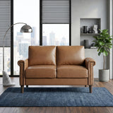Heritage Brown 2-Piece Living Room Set by Homelegance at Eve Furniture