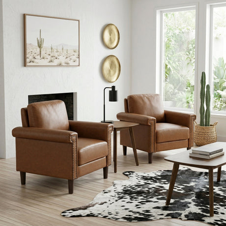 Heritage Brown Chair by Homelegance at Eve Furniture