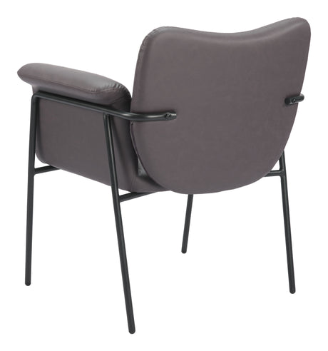 Heritage Brown Dining Chair by Zuomod at Eve Furniture