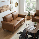 Heritage Brown Living Room Set by Homelegance at Eve Furniture