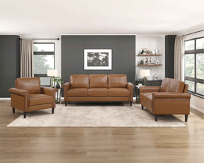 Heritage Brown Living Room Set by Homelegance at Eve Furniture