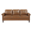 Heritage Brown Sofa by Homelegance at Eve Furniture