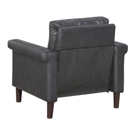 Heritage Chocolate 2-Piece Living Room Set by Homelegance at Eve Furniture