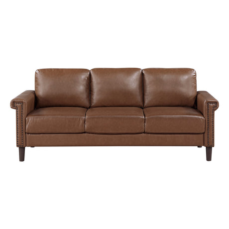 Heritage Chocolate 2-Piece Living Room Set by Homelegance at Eve Furniture