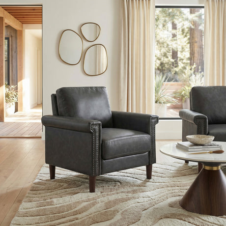 Heritage Chocolate 2-Piece Living Room Set by Homelegance at Eve Furniture