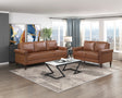 Heritage Chocolate 2-Piece Living Room Set by Homelegance at Eve Furniture