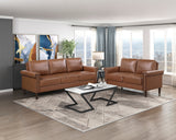 Heritage Chocolate 2-Piece Living Room Set by Homelegance at Eve Furniture