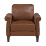 Heritage Chocolate 3-Piece Living Room Set by Homelegance at Eve Furniture