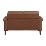 Heritage Chocolate Living Room Set by Homelegance at Eve Furniture