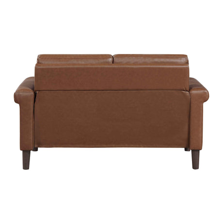 Heritage Chocolate Living Room Set by Homelegance at Eve Furniture