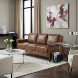 Heritage Chocolate Sofa by Homelegance at Eve Furniture