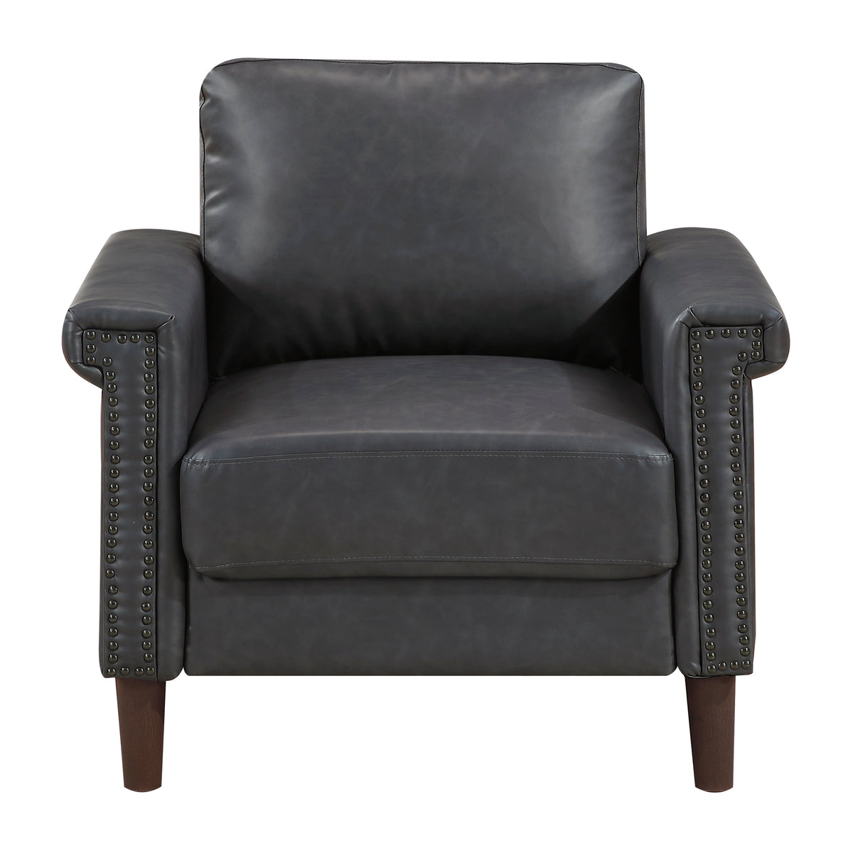 Heritage Dark Gray Chair by Homelegance at Eve Furniture