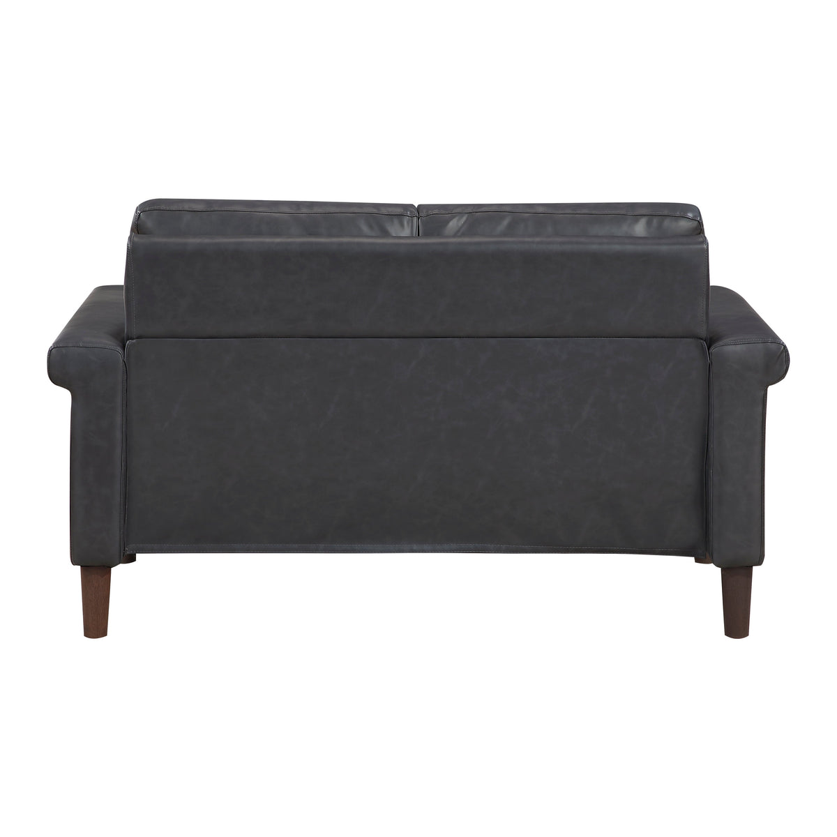 Heritage Dark Gray Loveseat by Homelegance at Eve Furniture