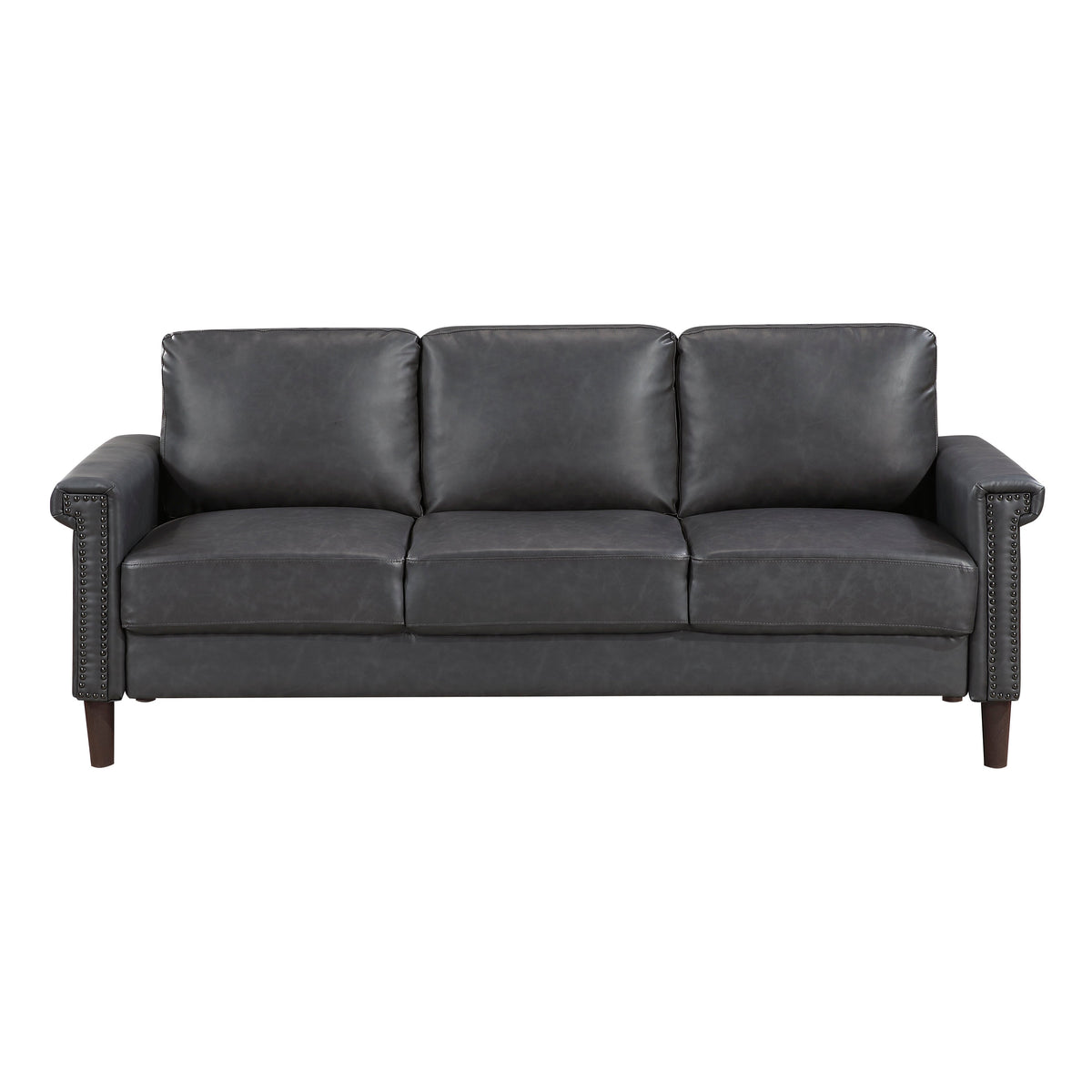 Heritage Dark Gray Sofa by Homelegance at Eve Furniture