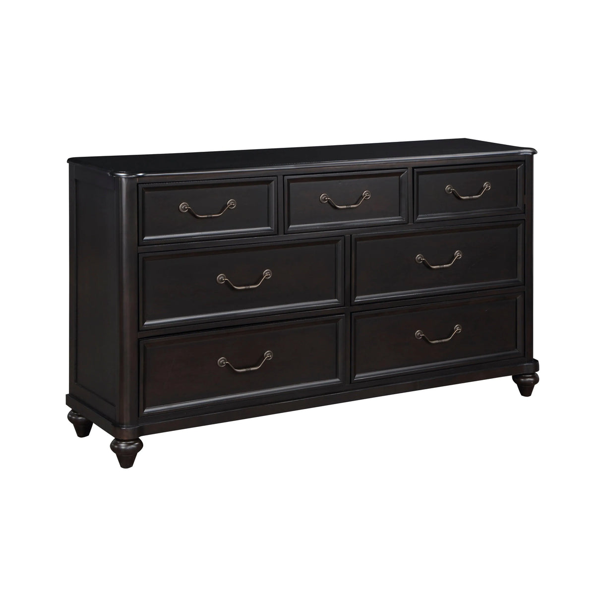 Herman Charcoal Brown Dresser by Homelegance at Eve Furniture