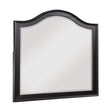 Herman Charcoal Brown Mirror (Mirror Only) by Homelegance at Eve Furniture