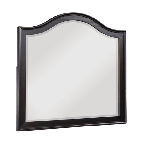 Herman Charcoal Brown Mirror (Mirror Only) by Homelegance at Eve Furniture