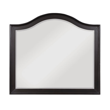 Herman Charcoal Brown Mirror (Mirror Only) by Homelegance at Eve Furniture