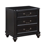 Herman Charcoal Brown Nightstand by Homelegance at Eve Furniture