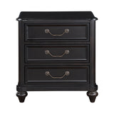 Herman Charcoal Brown Nightstand by Homelegance at Eve Furniture