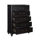 Herman Charcoal Brown Storage Platform Bedroom Set by Homelegance at Eve Furniture