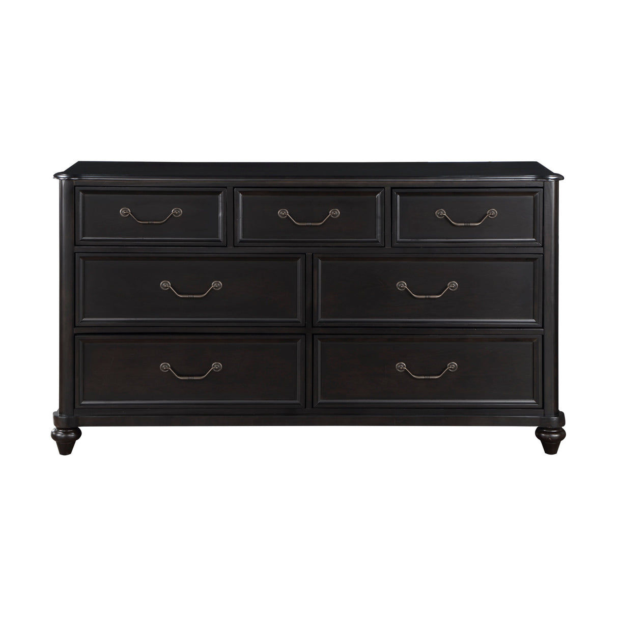 Herman Charcoal Brown Storage Platform Bedroom Set by Homelegance at Eve Furniture