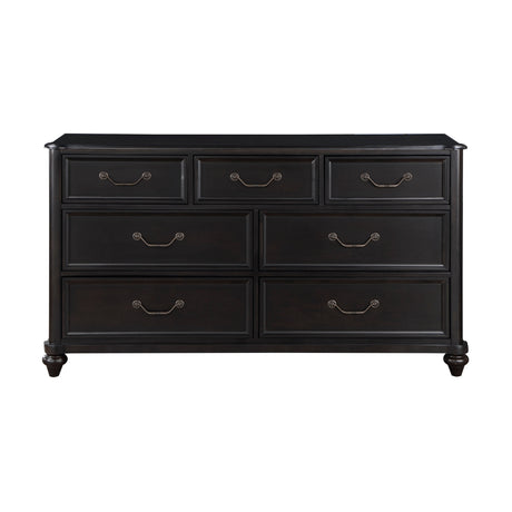 Herman Charcoal Brown Storage Platform Bedroom Set by Homelegance at Eve Furniture