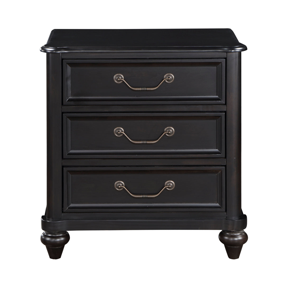 Herman Charcoal Brown Storage Platform Bedroom Set by Homelegance at Eve Furniture