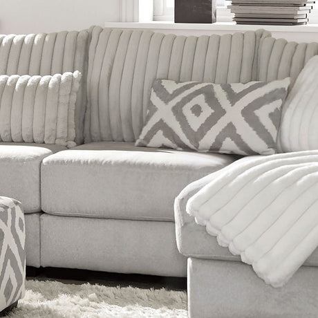 Hermiston Gray Modular Sectional by Furniture of America at Eve Furniture