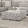 Hermiston Gray Ottoman by Furniture of America at Eve Furniture