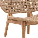 Hermosillo Outdoor Chair, Natural by Dovetail at Eve Furniture