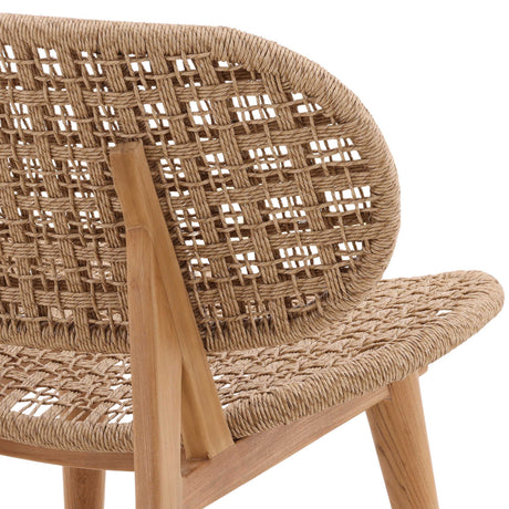 Hermosillo Outdoor Chair, Natural by Dovetail at Eve Furniture