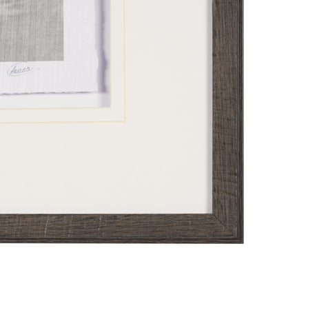 Heron Sketch by Mercana Studio a Hand Embellished Framed Art Print Matted under Glass by Mercana at Eve Furniture