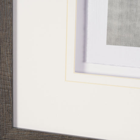 Heron Sketch by Mercana Studio a Hand Embellished Framed Art Print Matted under Glass by Mercana at Eve Furniture
